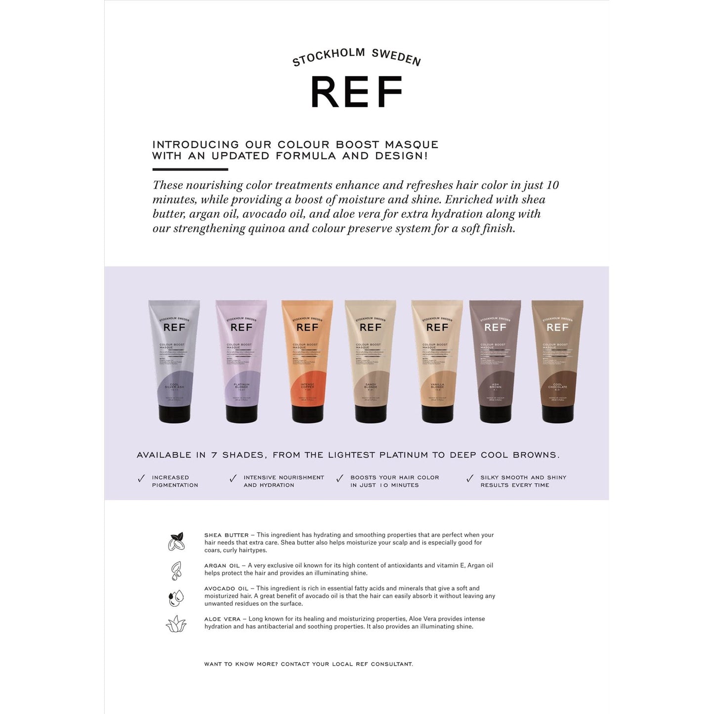 REF Stockholm Colour Boost Masque Intense Copper 7.44 200ml