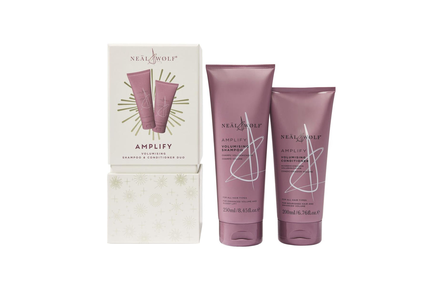 Neal & Wolf AMPLIFY Collection Shampoo & Conditioner Gift Set