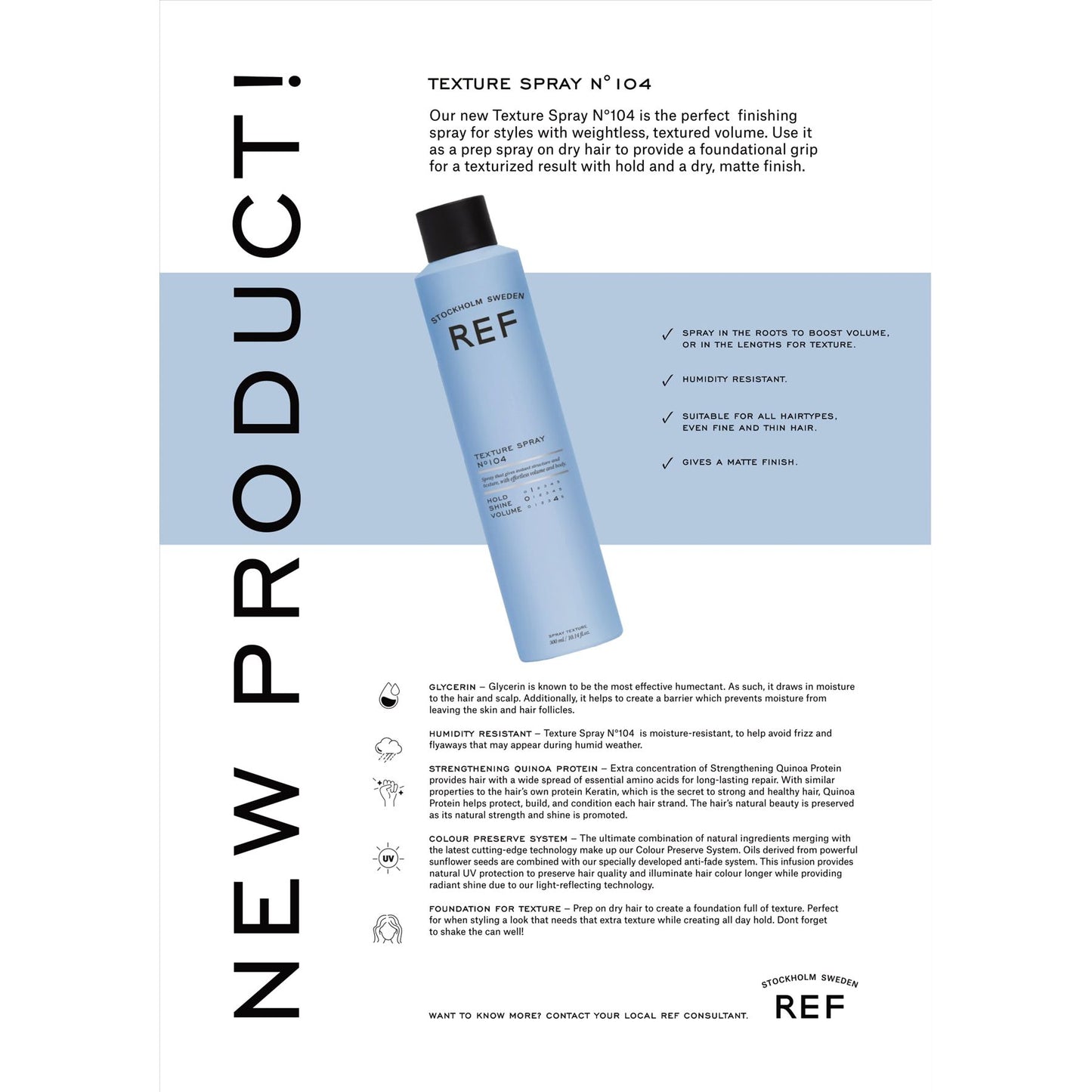 REF Stockholm Texture Spray No.104 300ml