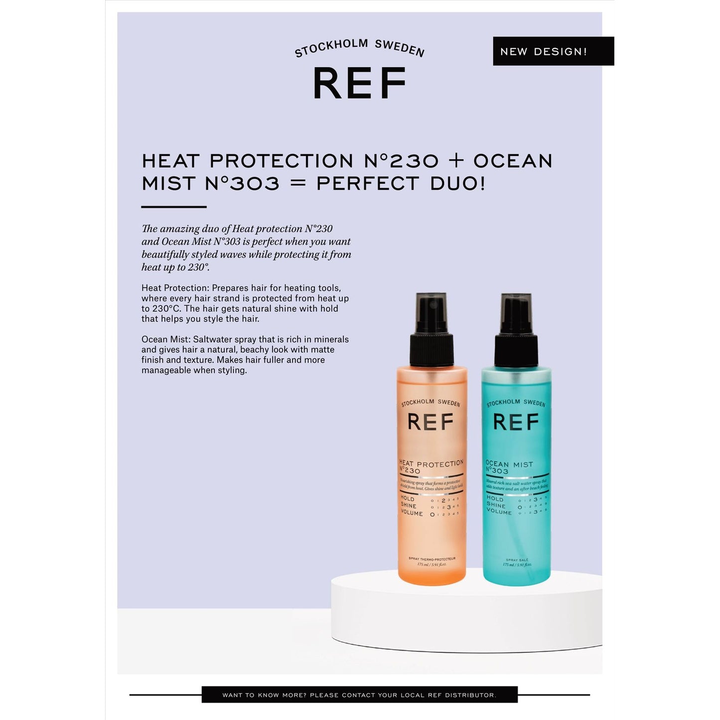 REF Stockholm Heat Protection No.230 100ml