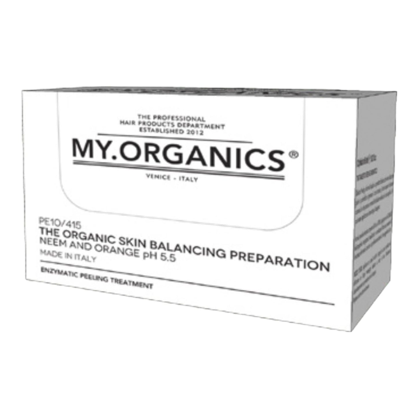 My Organics Skin Balancing Preparation 12 Vials Box