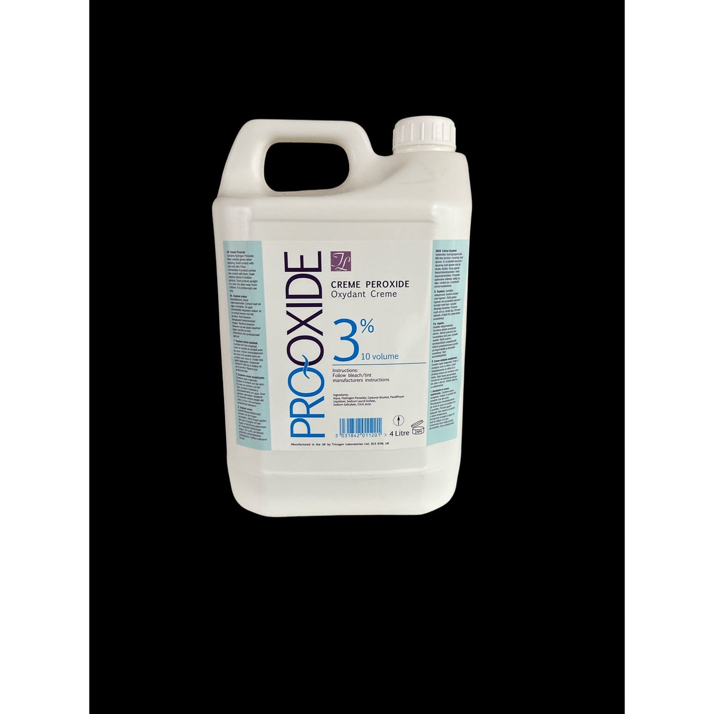 Pro-Oxide 3% Cream Developer 4L