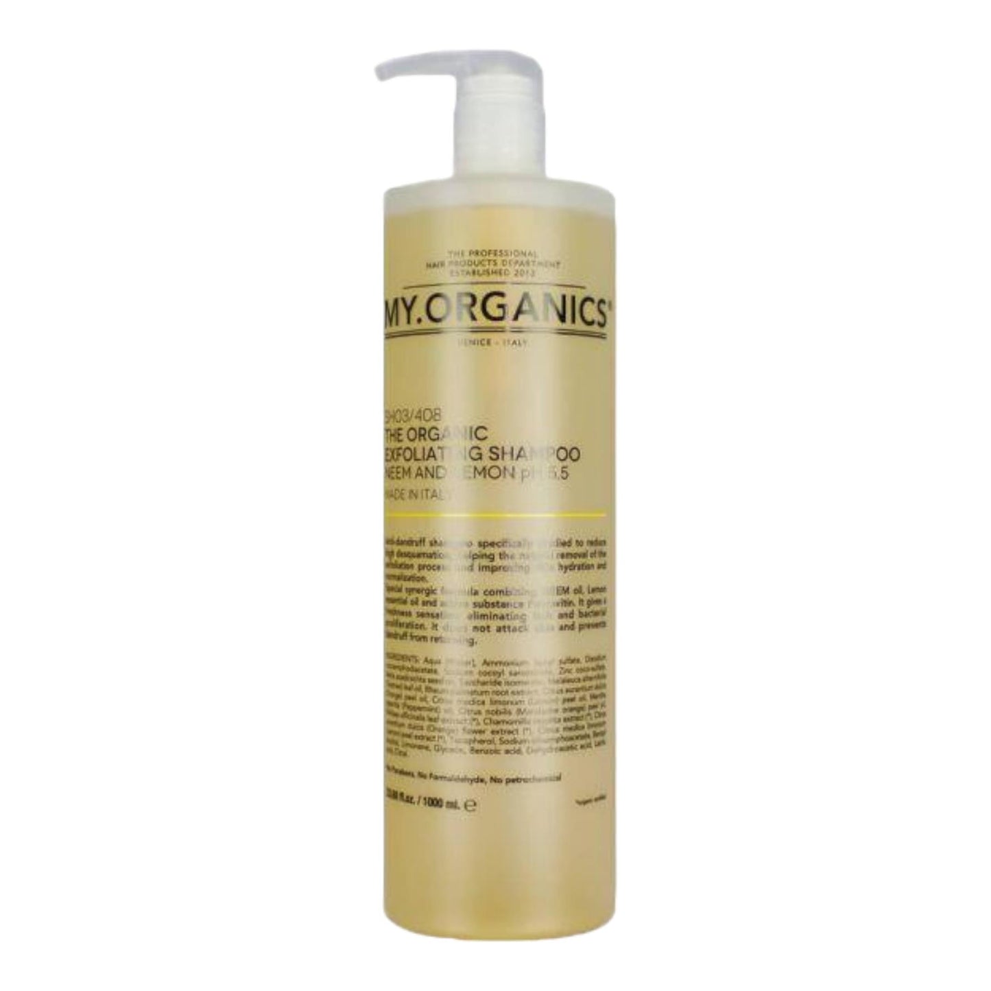 My Organics Exfoliating Shampoo 1000ml