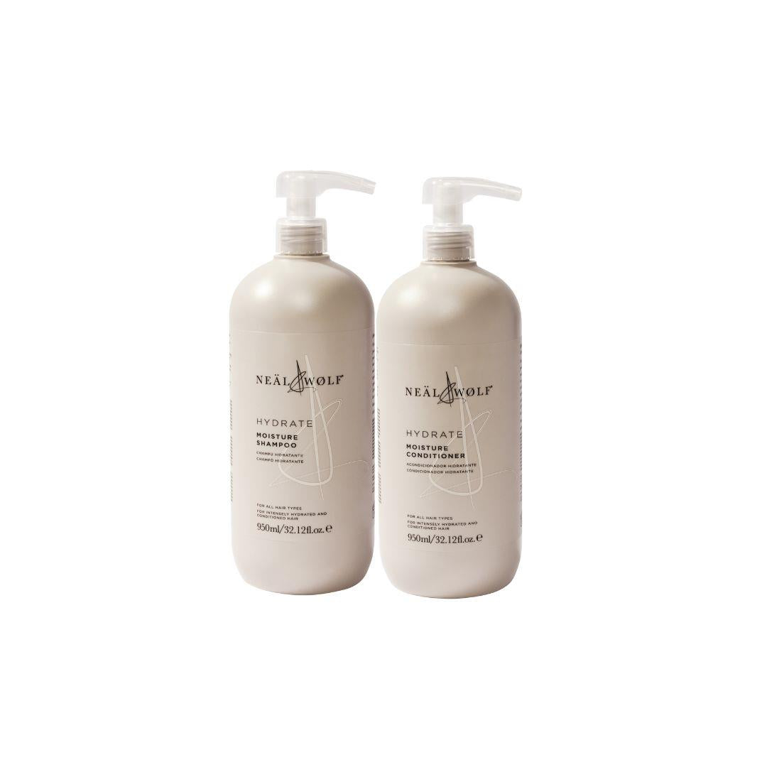 Neal & Wolf NOURISH & RESTORE Hydrate Backwash Duo 950ml