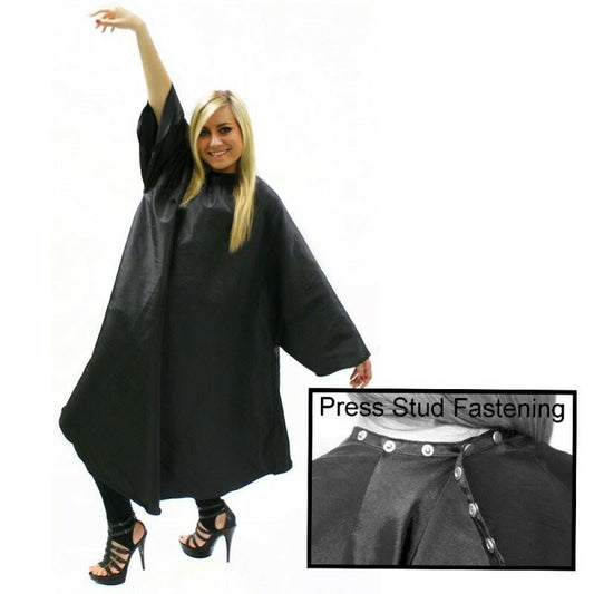 Hairtools Sleeved Gown + Poppers Black