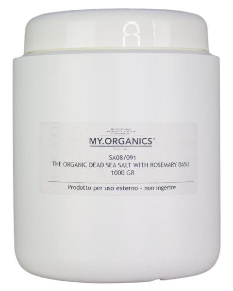 My Organics Dead Sea Salt With Rosemary And Basil 1000g
