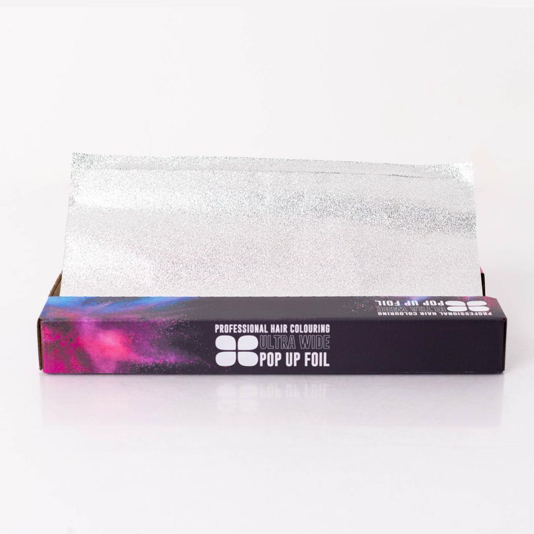 Procare Embossed Silver Ultra Wide Foil Pop Up 270mm x 300mm x (250)