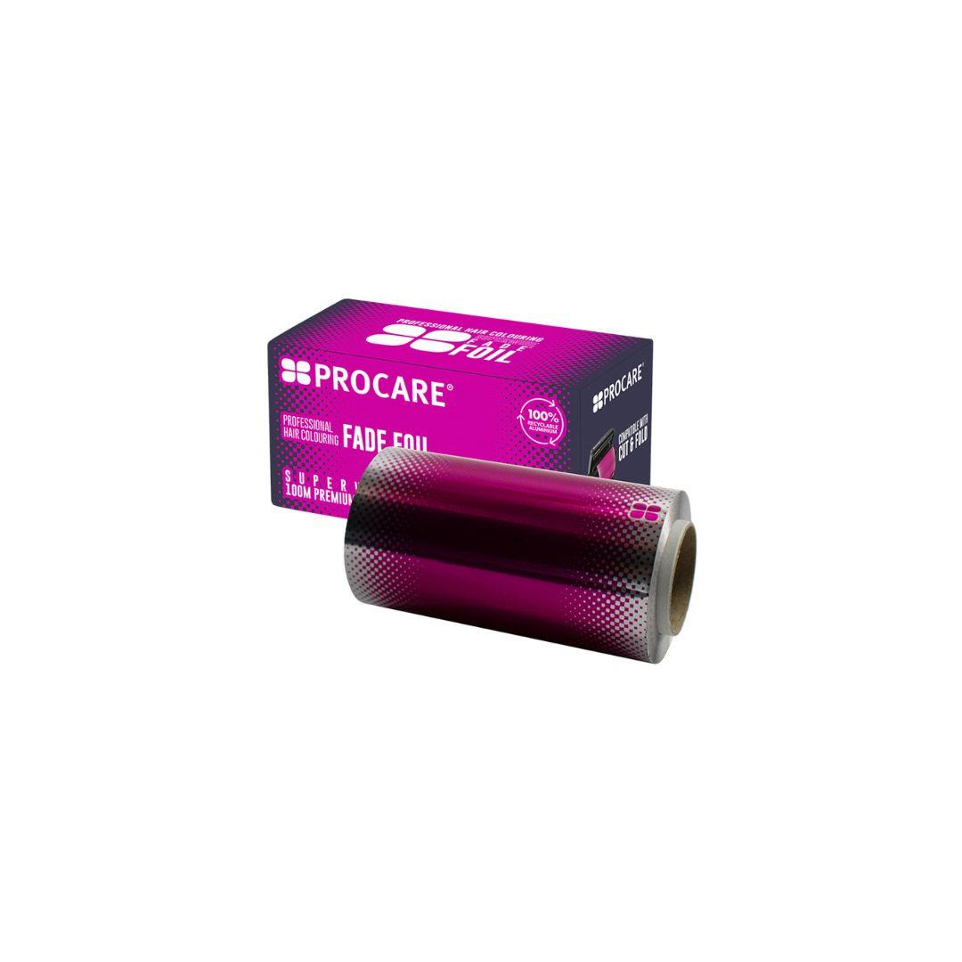 Procare 120mm x 100m Hair foil Pink