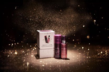 Neal & Wolf PROTECT & SHINE Collection Guard Heat Protection Spray & Velvet Hair Oil Gift Set