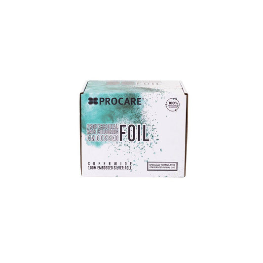 Procare Lite Superwide Embossed Silver Foil 127mm x 100m