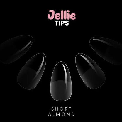 Halo Jellie Nail Tips Almond, Sizes 0-11, 120 Mixed Sizes