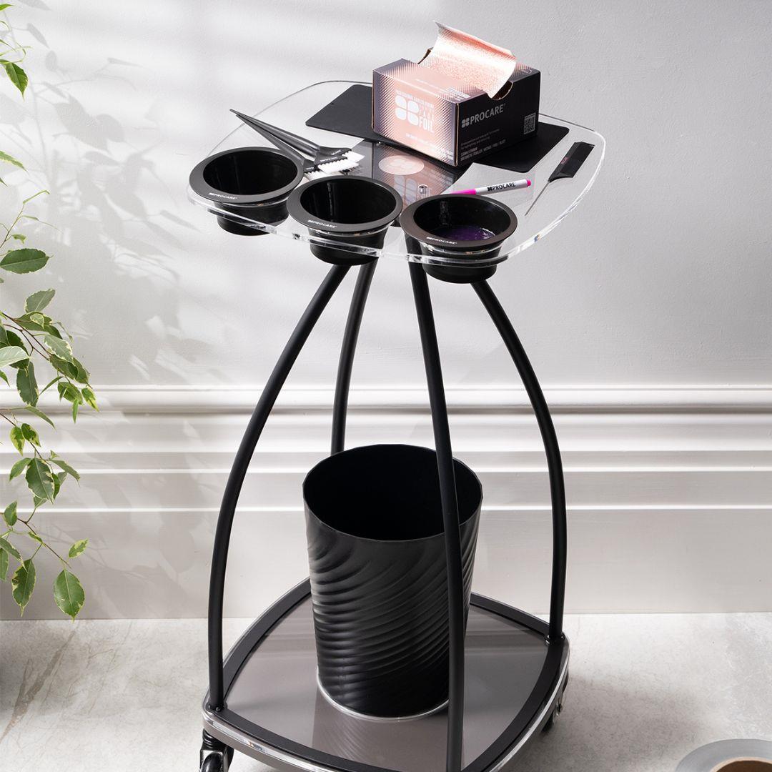 Procare Write & Wipe Colouring Trolley Black