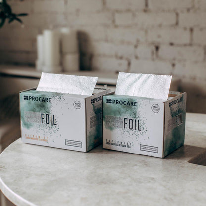 Procare Lite Superwide Embossed Silver Foil 127mm x 100m