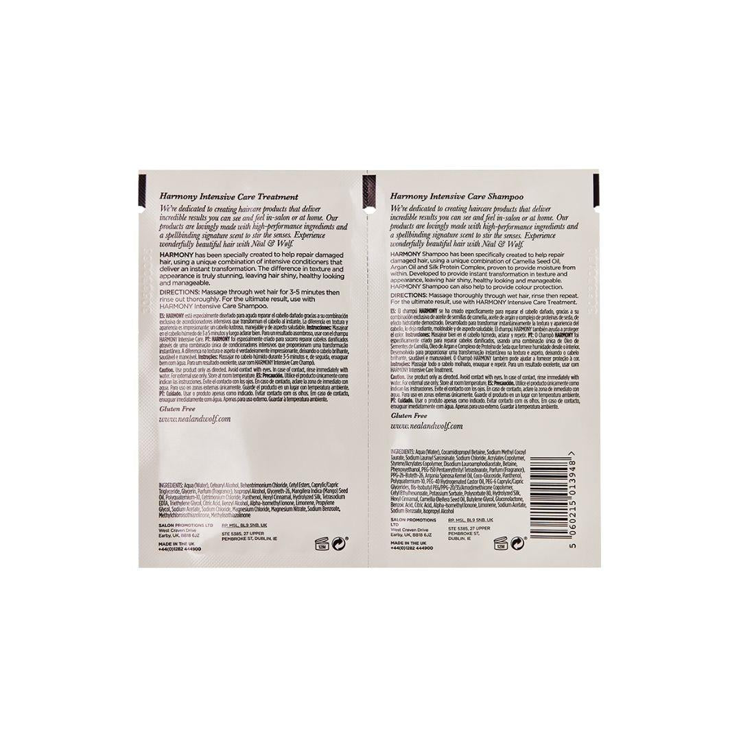 Neal & Wolf Harmony Shampoo & Treatment Sachet