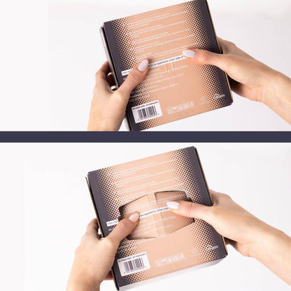 PROCARE EMBOSSED POP UP GOLD 130MM X 280MM 500 SHEETS