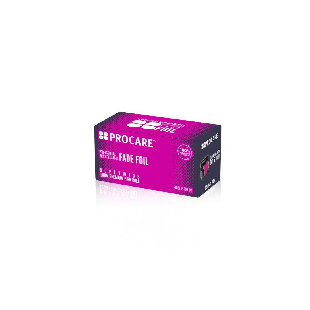 Procare 120mm x 100m Hair foil Pink