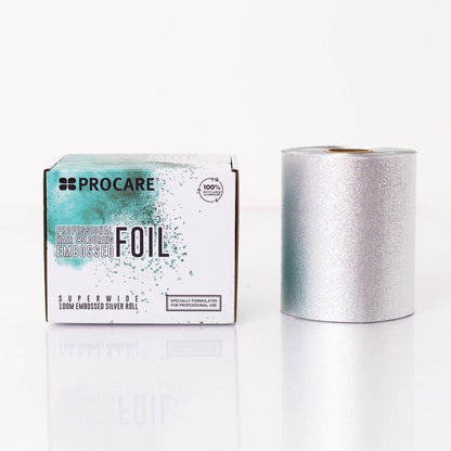 Procare Lite Superwide Embossed Silver Foil 127mm x 100m