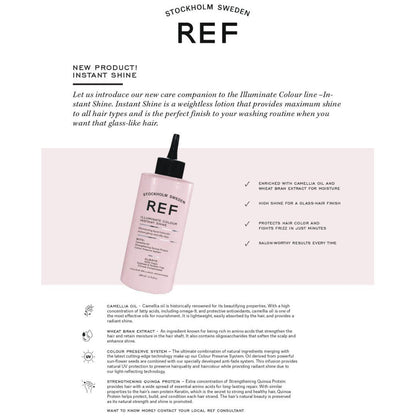 REF Stockholm Illuminate Colour Instant Shine 200ml