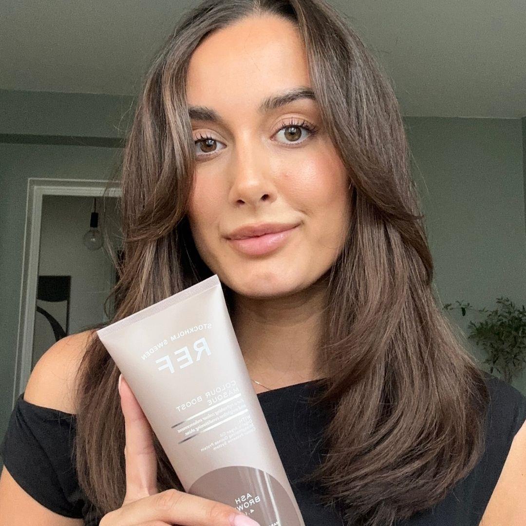 REF Stockholm Colour Boost Masque Ash Brown 4.1 200ml