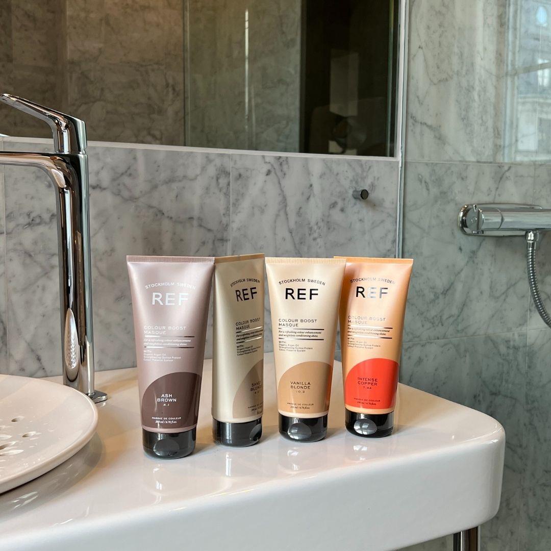REF Stockholm Colour Boost Masque Ash Brown 4.1 200ml