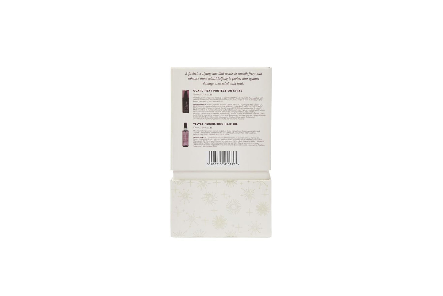 Neal & Wolf PROTECT & SHINE Collection Guard Heat Protection Spray & Velvet Hair Oil Gift Set