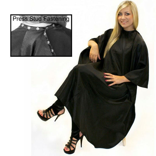 Hairtools Unisex Gown + Poppers Black