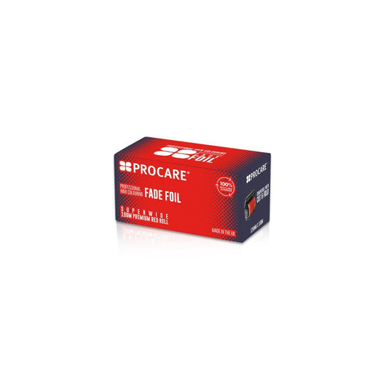 Procare Super Wide Red Fade Foil Roll 120mm x 100m