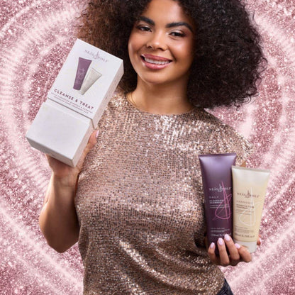 Neal & Wolf CLEANSE & TREAT Collection Daily Shampoo & Harmony Treatment Gift Set