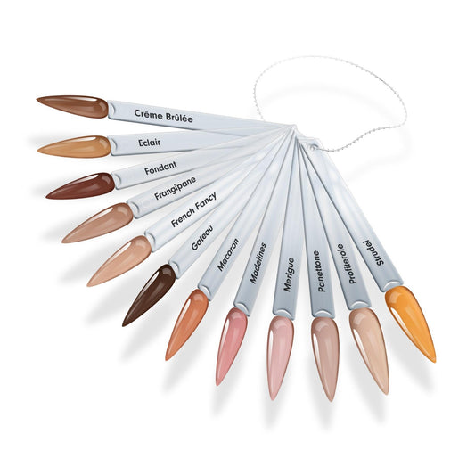 Halo Gel Polish Patisserie Colour Pop's (12s)