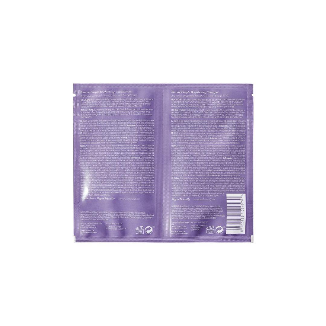 Neal & Wolf Blonde Shampoo & Conditioner Sachet